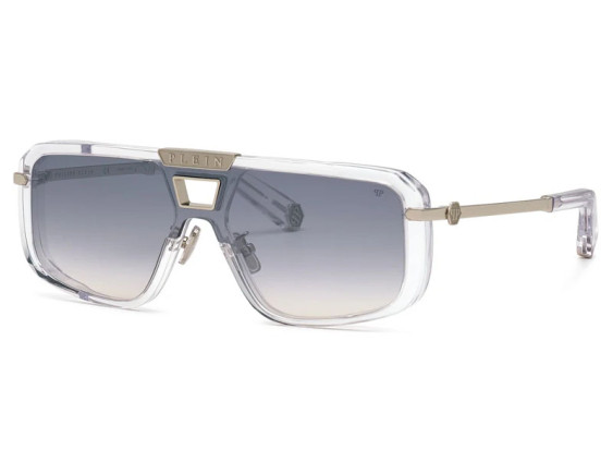 Philipp Plein SPP008M P79X Shiny Crystal/Grey Gradient