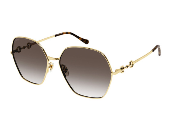 Gucci GG1335S 002 Gold/Brown Gradient