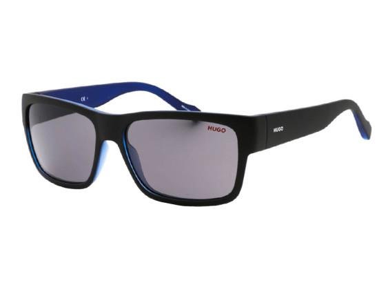 Hugo HG 0176/S 00VK IR Matte Black/Blue/Grey