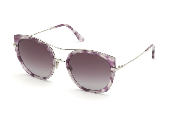 Tom Ford FT0760 56T Maculate Grey Violet/Gradient Dark Violet Grey