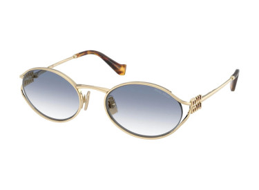 Miu Miu MU52YS ZVN80O Gold/Blue Gradient