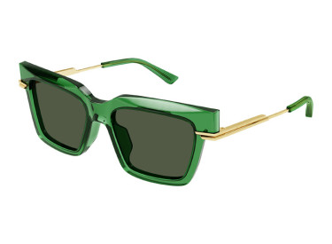 Bottega Veneta BV1242S 003 Green/Gold/Green