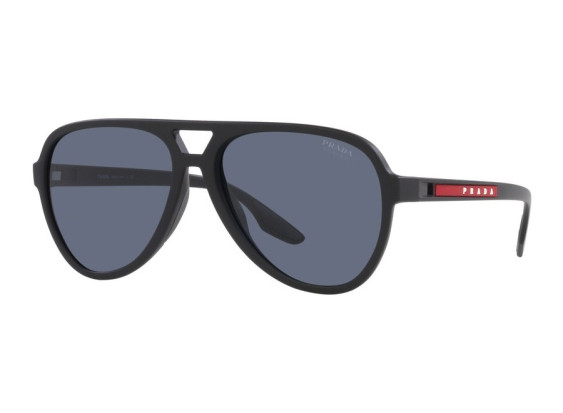 Prada Sport PS06WS DG009R Black Rubber/Blue