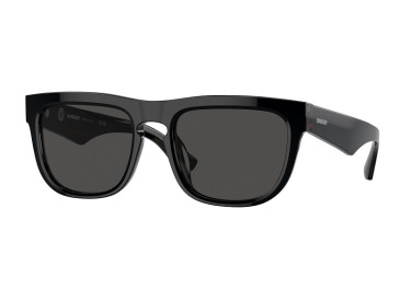 Burberry BE4431U 412187 Top Black On Vintage Check/Dark Grey