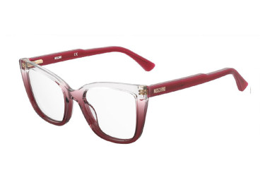 Moschino MOS603 06XQ 00 Transparent Gradient Red 52mm