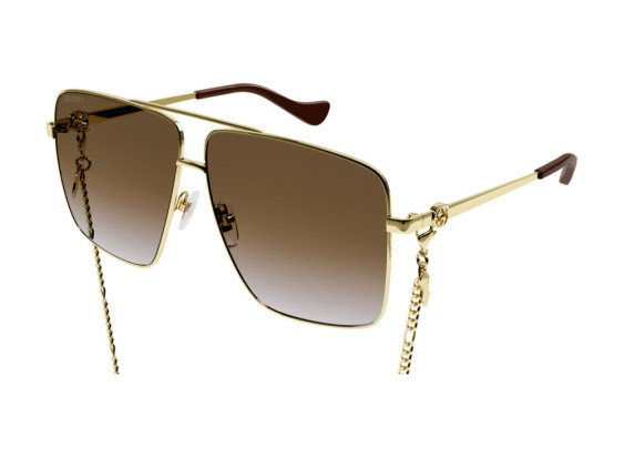 Gucci GG1087S 002 Gold/Brown