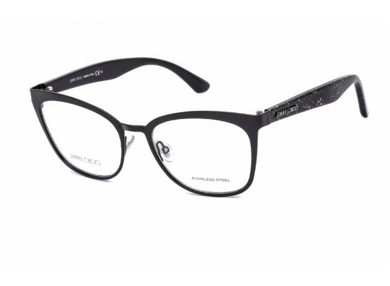 Jimmy Choo JC189 0NS8 00 Black Glitter 53mm