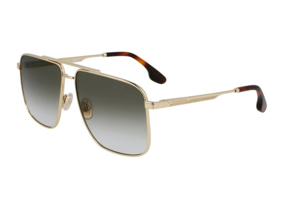 Victoria Beckham VB240S 700 Gold/Khaki Gradient