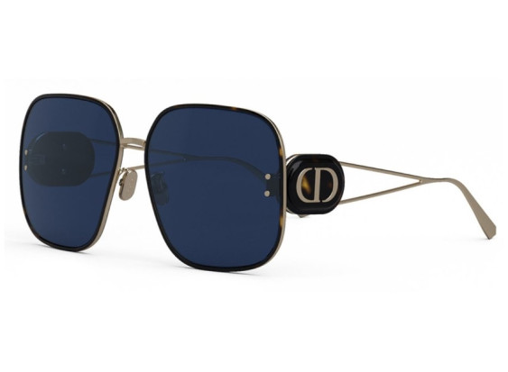 Dior DIORBOBBY S1U B5B0 Gold/Havana/Dark Blue