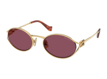 Miu Miu MU52YS 5AK20Y Gold/Dark Violet
