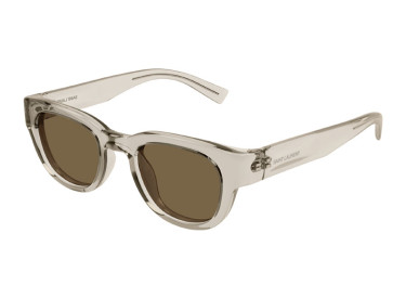 Saint Laurent SL675 004 Transparent Sand/Brown