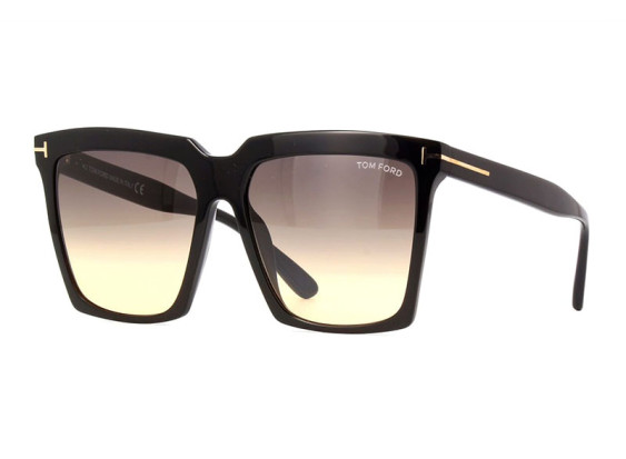 Tom Ford FT0764/S 01B Black/Brown Gradient