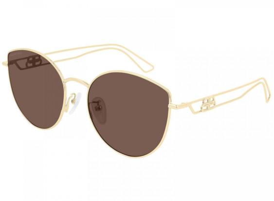 Balenciaga BB0059SK 002 Gold/Brown