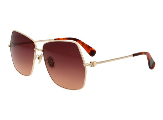 Max Mara MM0035-H 30F Shiny Deep Gold/Brown Gradient