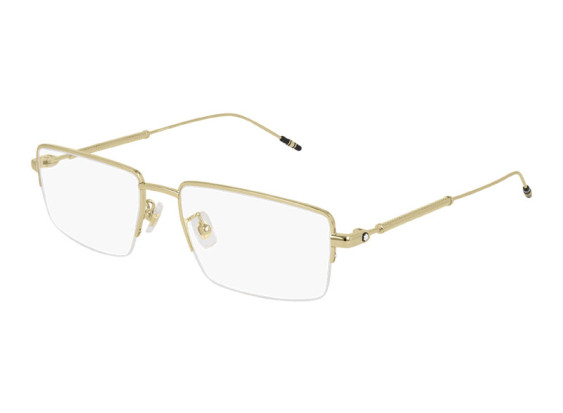 Montblanc MB0113O 004 Gold 58mm