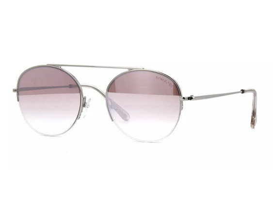Tom Ford FT0668 16Z Shiny Palladium/Pink Gradient Mirror