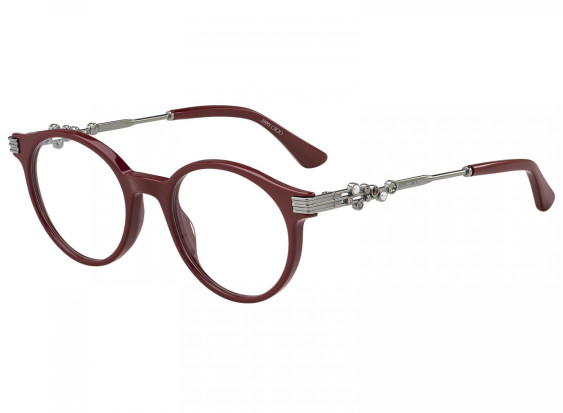 Jimmy Choo JC213 0LHF Opal Burgundy