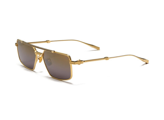Valentino V-SEI VLS-111B Light Gold/Dark Brown Gold Gradient Flash Mirror AR