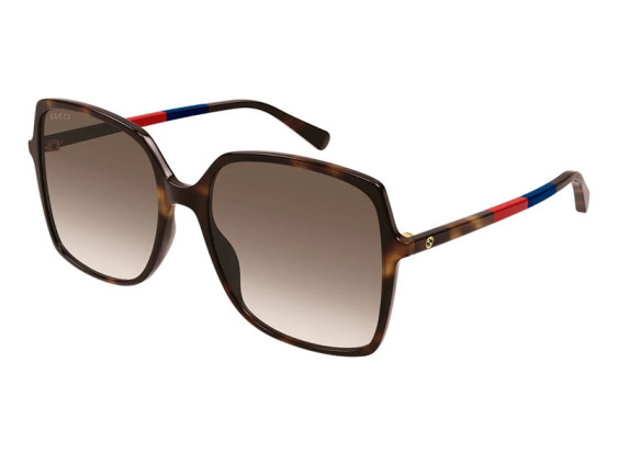 Gucci GG0544S 008 Dark Havana/Brown Gradient