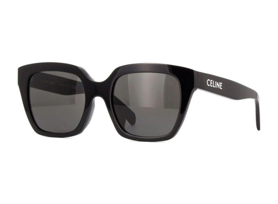 Celine CL40198F 01A Shiny Black/Smoke