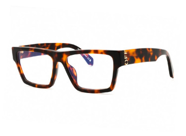 Off-White OERJ046 STYLE 46 6000 Havana/Clear Blue Light Block 56mm