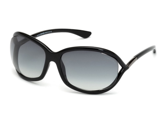 Tom Ford FT0008 01B Shiny Black/Gradient Smoke