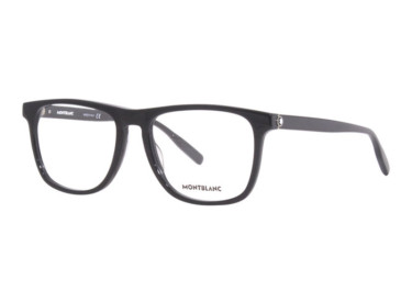 Montblanc MB0014O 001 Black 55mm