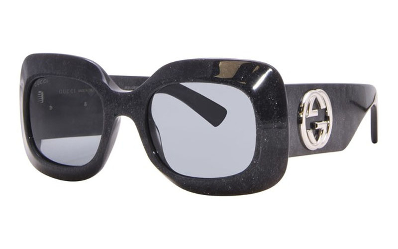 Gucci GG1695S 003 Black with Glitter/Grey