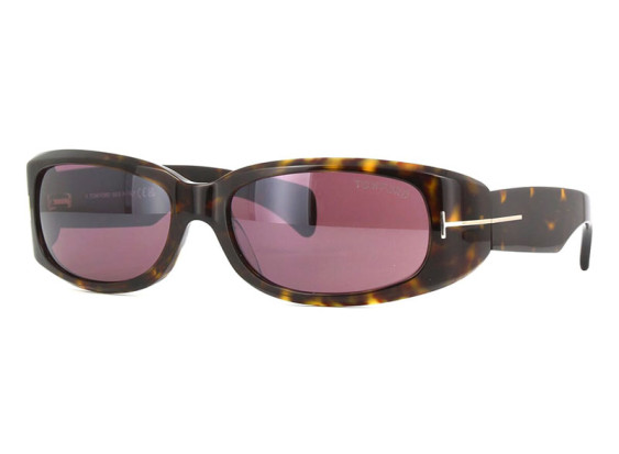Tom Ford FT1064 52S Dark Havana/Bordeaux