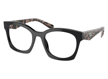 Prada PRA05V 13P1O1 Black/Havana Rose 52mm