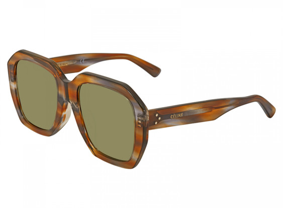 Celine CL40045F 55N Blue/Brown/Green