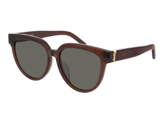 Saint Laurent SLM28/F 008 Brown/Grey