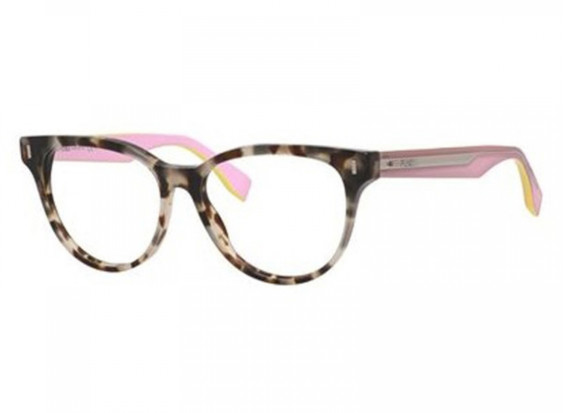 Fendi FF0164  0UEY Brown Havana Pink