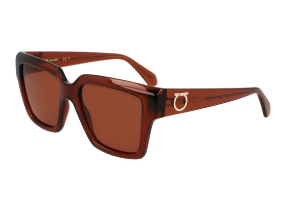 Salvatore Ferragamo SF2014S 232 Transparent Brown/Brown