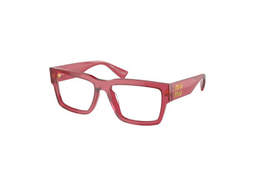 Miu Miu MU02XV 15Q1O1 Bordeaux Trasparent 54mm
