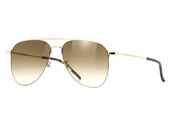 Saint Laurent SL392WIRE 001 Gold/Brown Gradient