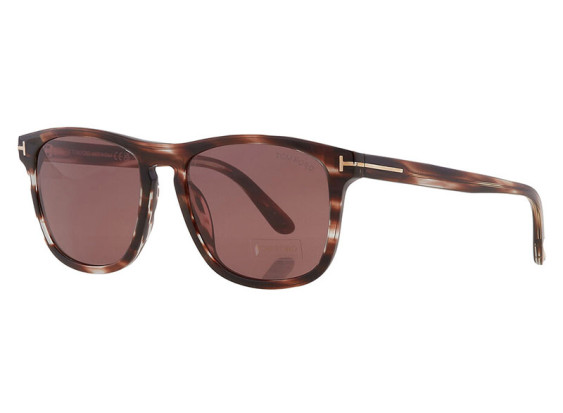 Tom Ford FT0930 56S Striped Brown Havana/Warm Brown 56mm