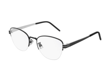 Saint Laurent SL M64 002 Black/Silver 52mm