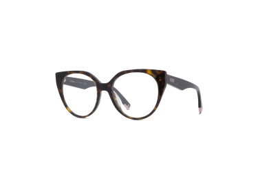 Fendi FE50003I 052 Dark Havana 54mm