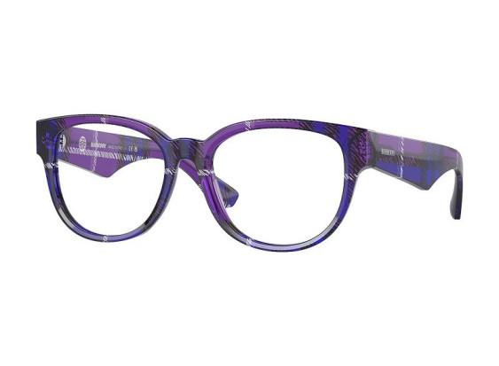 Burberry BE2410F 4113 Check Violet 53mm