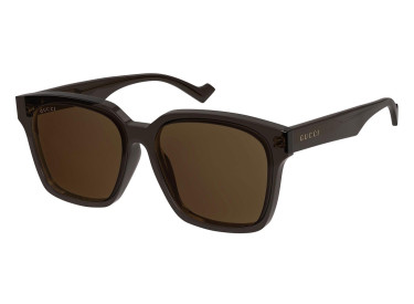 Gucci GG0965SA 003 Transparent Brown/Brown