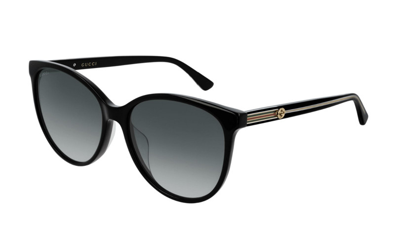Gucci GG0377SKN 001 Black/Grey Gradient