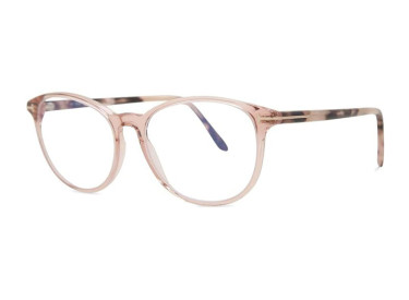 Tom Ford FT5810-B 072 Shiny Pink/Clear Blue Light Block 53mm