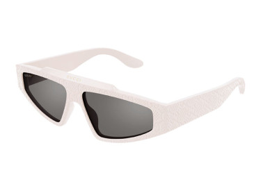 Gucci GG1591S 005 Ivory with GG Pattern/Grey Mirror