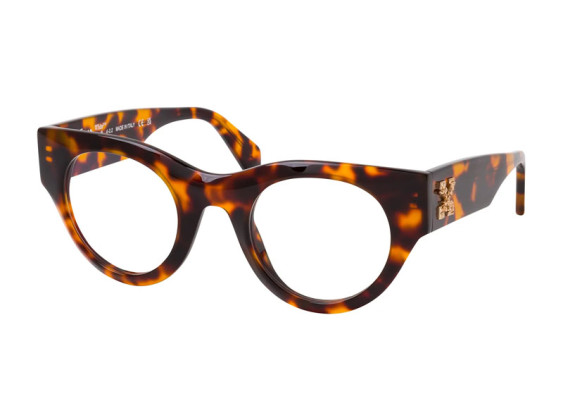 Off-White OERJ013 STYLE 13 6000 Havana/Clear Blue Light Block 47mm
