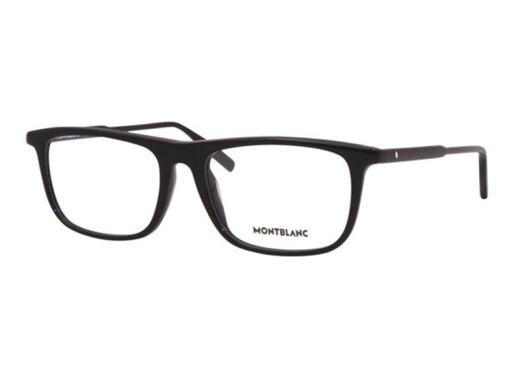 Montblanc MB0012O 005 Black 56mm