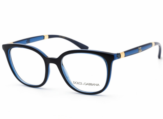 Dolce & Gabbana DG5080 3324 Chevron/Transparent Blue 50mm