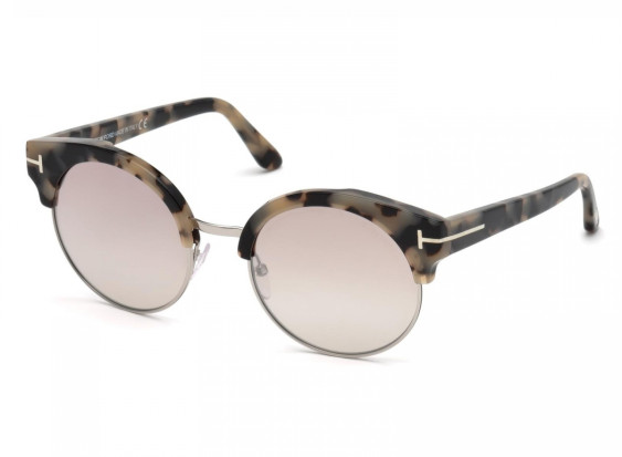 Tom Ford FT0608S 56G Havana/Brown Mirror