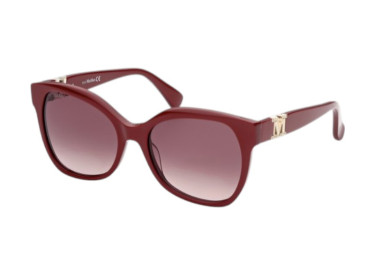 Max Mara MM0014 66F Shiny Red/Brown Gradient