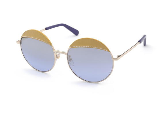 Loewe LW40007U 33Z Gold/Yellow Leather/Violet Mirror
